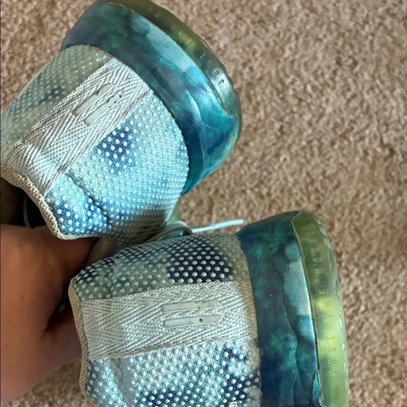 NOBULL Blue Arctic Camo SuperFabric Trainer CrossFit Shoes - Picture 6 of 7